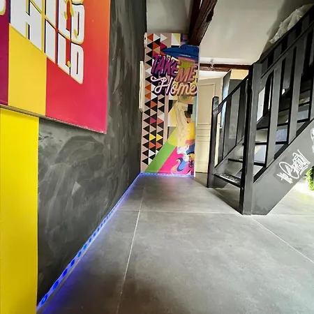 Apartamento Capsule Art Déco - Jacuzzi - Netflix - Cinéma - Arcade De Jeux&nintendo Switch - 2 - Filet Suspendu *